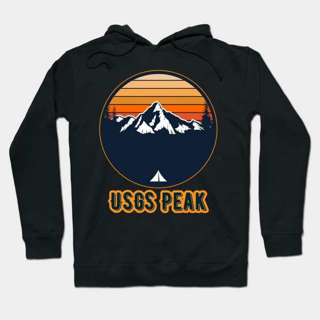 USGS Peak Hoodie by Canada Cities